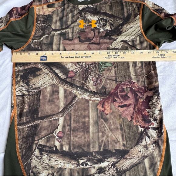 Under Armour UA Camo Hunting Compression Short Sleeve Shirt Breakup infinity - Picture 8 of 9